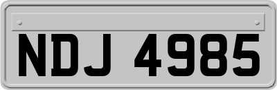 NDJ4985