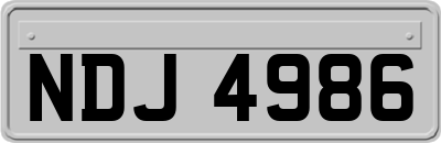 NDJ4986