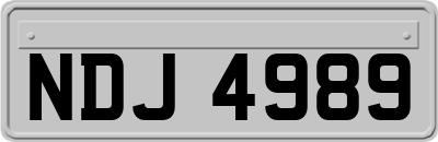 NDJ4989