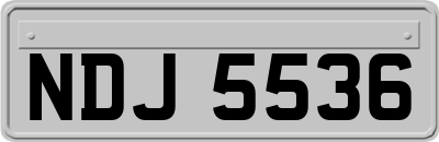 NDJ5536