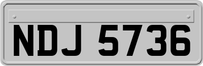 NDJ5736