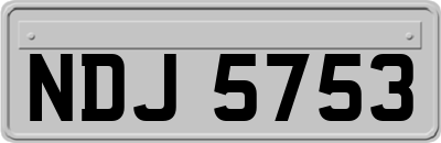 NDJ5753