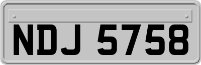 NDJ5758
