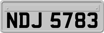 NDJ5783