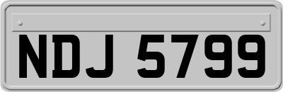 NDJ5799