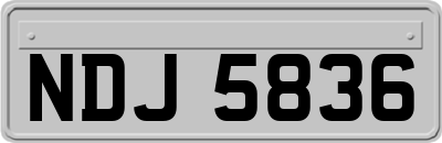 NDJ5836