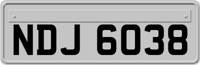 NDJ6038