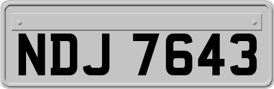 NDJ7643