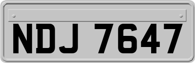 NDJ7647