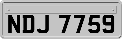NDJ7759