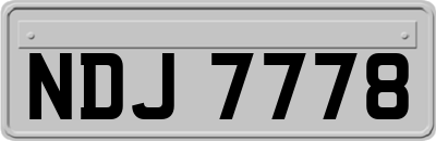 NDJ7778