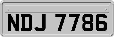 NDJ7786