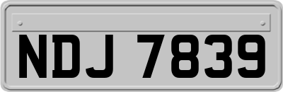 NDJ7839
