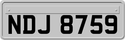 NDJ8759