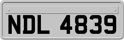 NDL4839