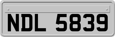 NDL5839