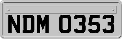 NDM0353