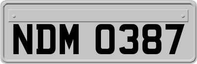 NDM0387