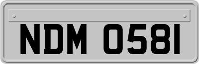 NDM0581