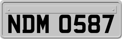 NDM0587