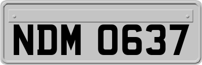 NDM0637