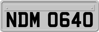 NDM0640