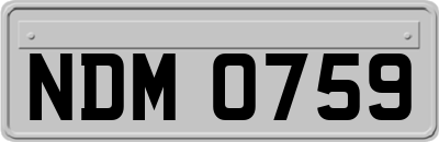 NDM0759