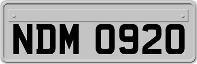 NDM0920