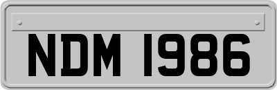 NDM1986