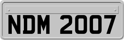 NDM2007