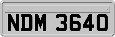 NDM3640