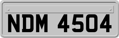 NDM4504