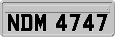 NDM4747