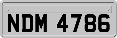 NDM4786