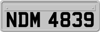 NDM4839