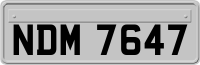 NDM7647