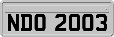 NDO2003