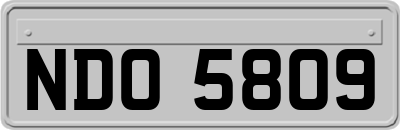 NDO5809