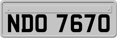 NDO7670