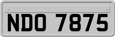 NDO7875
