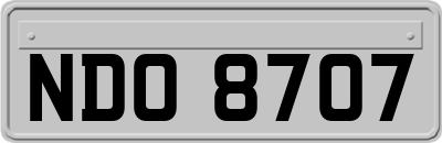 NDO8707