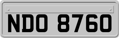 NDO8760