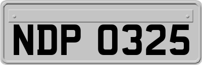 NDP0325