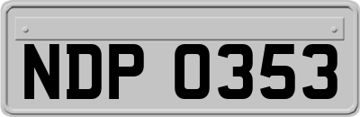 NDP0353