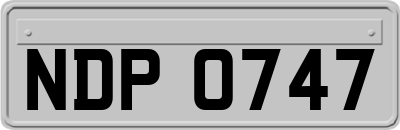 NDP0747