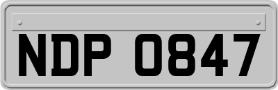 NDP0847