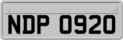 NDP0920