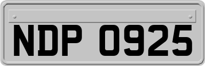 NDP0925