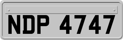 NDP4747