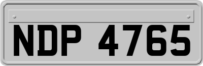NDP4765